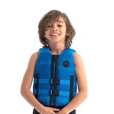 JOBE Neopren Vest Kids Neo Vest Kinder Schwimmweste Neoprenwest blue - Groesse: 