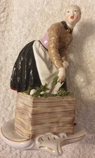 Nymphenburg Figur Eiergretel von Franz Anton Bustelli Markttreiben 1. Wahl 16cm