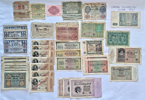 Alte banknoten deutsches - alte,