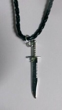 Halskette Überlebensmesser Necklace Survival Knife Anhänger