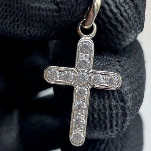 Kreuz anhänger 18kt - kreuz,