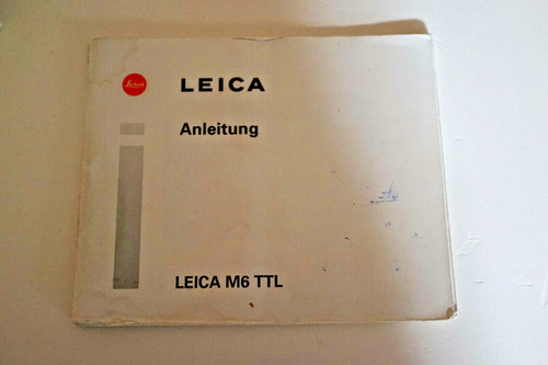 A0132 anleitung leica - #a0132-, ttl