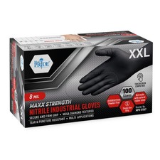 MED PRIDE 8 Mil Nitrile Gloves