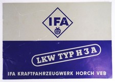 Old brochure ifa truck - ifa, type