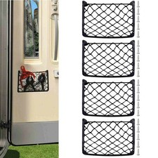4x Ablagenetz Wohnmobil Ablagefach Netz Gepäcknetz für Fiat Ducato Peugeot Boxer