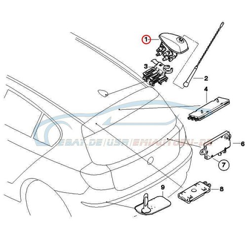 Original bmw 65206925356 - 65206925356,