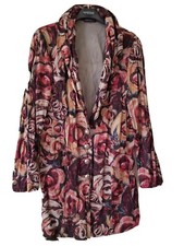 Blazerjacke Damen  42 multicolor Länge 84 cm "Elena Grunert "Unikat !