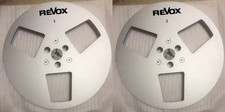 One Pair Revox silvery 7''
