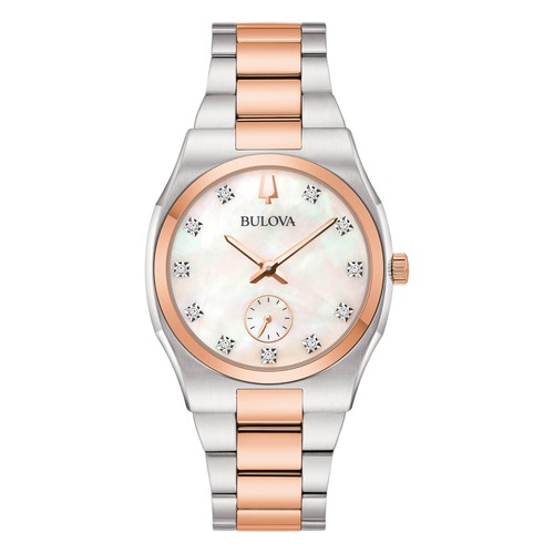 Bulova 98p221 damenuhr mit - 98p221,