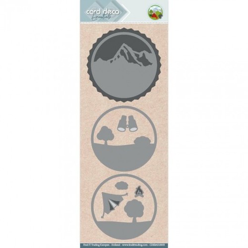 Card deco stanzschablone - card,