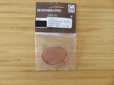 Brosche mit Rand vergoldet