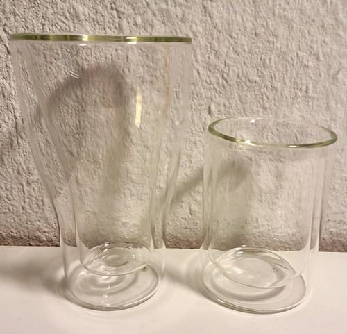 Doppelwandige gläser ohne - 2,