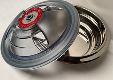 Edelstahl-Schüssel mit Deckel