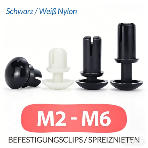 Befestigungsclips spreiznieten - befestigungsclips,