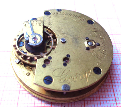Antikes taschenuhrwerk werk - antikes,