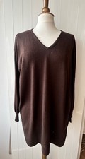 Cashmere Pulli V Neck braun