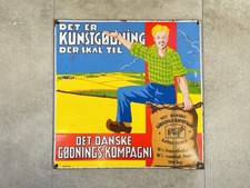 Kunstgødning Emailleschild