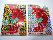 Panini Mosaic UEFA EURO 2021 Cristiano Ronaldo CR7 gold lot 2 cards