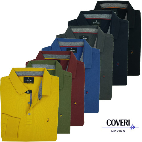 Herren poloshirt langarm - herren,