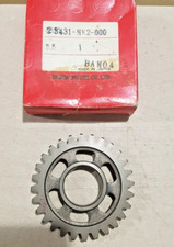 23431-MK2-000 NOS ZAHNRAD. GETRIEBE 2^ WELLE 2° 28T HONDA XR600R/85 86
