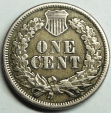 U.S.A. 1 Cent 1862 - Indian Head - TOP erhalten = vz /xf  mit Münztasche