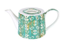 Teekanne Shabby Chic Holz grün Modern Dekor Jameson&Tailor Porzellan 