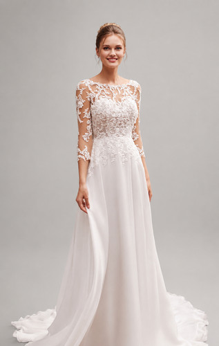 Einzelstück brautkleid mit - i,