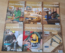 6x Zeitschrift HolzWerken