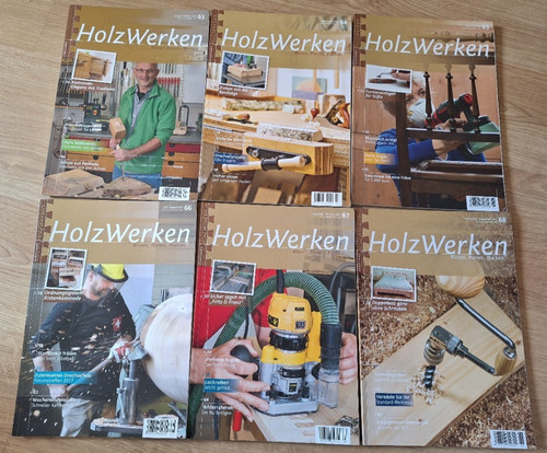 Zeitschrift holzwerken - 6x,