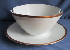 Rosenthal Sauciere Form 2000 gem. Goldrand Porzellan Loevy