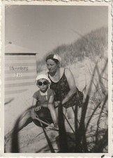 Vintage Foto Mutter mit Kind
