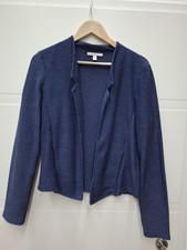 Sweat Sport Blazer Cardigan Bolero für Damen blau Gr. L  Esprit 