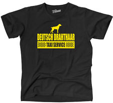 TYC T-Shirt DEUTSCH DRAHTHAAR Taxi Service Hunde Hund fun Siviwonder
