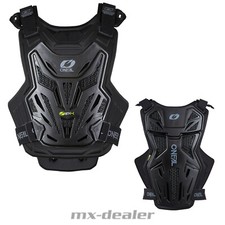 Oneal Brustpanzer Split Lite IPX Schwarz Chest Protector Motocross MTB