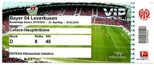 Ticket BL FSV Mainz 05 - Bayer
