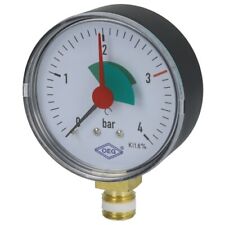 Heizungsmanometer Radial 0 - 4