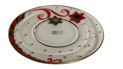 Weihnachtsteller glasteller - weihnachtsteller,,