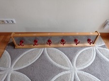 Kinder Garderobe , 6 Plätze  für Tagesmütter, Hewi, Holz  Wehrfritz Kindergarten