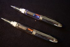 Werbung -2 OSRAM Kugelschreiber - 1x mit Beleuchtung, 1x ohne ..( Belegstück )