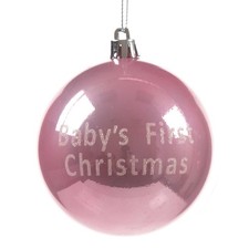 Babys erste Christbaumkugel 80