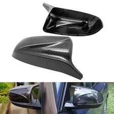 2x Carbon-Stil Spiegelkappen