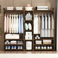 Kleiderständer Bambus Holz