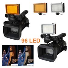 96 LED Videoleuchte mit Filter
