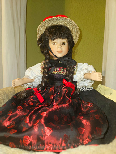Schneider porzellanpuppe - schneider,