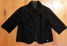 Schwarze Bolero-Jacke  Gr. 40