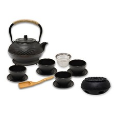 Teeservice aus Gusseisen