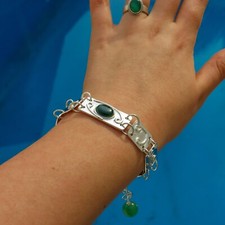 Handmade Silver Bracelet With
