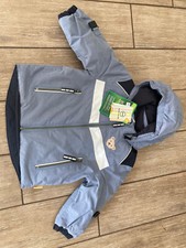 Steiff Jacke Winterjacke mit Fleece gefüttert blau Gr 86 NEU