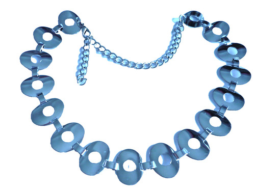 Breite gliederkette collier - gliederkette, 50