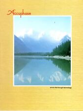 Accuphase HiFi Infoblatt Katalog M-1000 P-300V